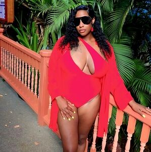 Vibrant Red Cover-Up